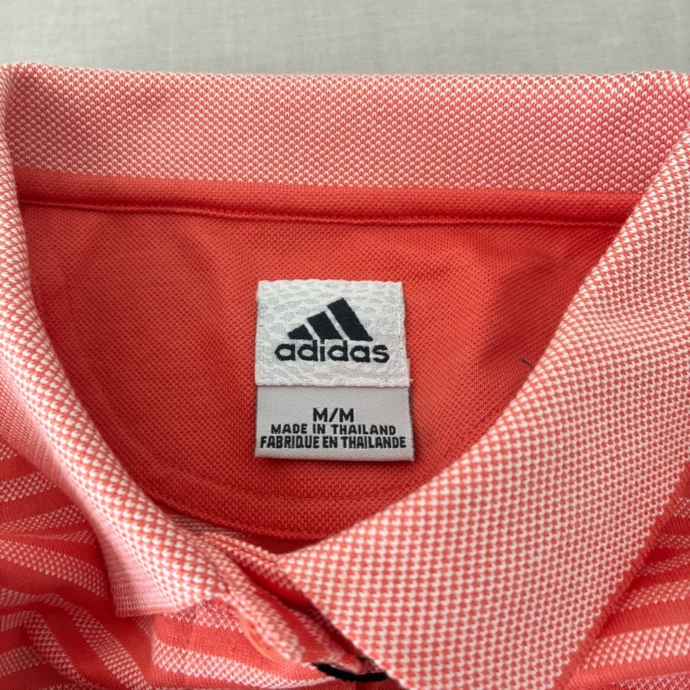 NWT Adidas Women's Striped Sleeveless Pink Golf Top - Picture 6 of 11